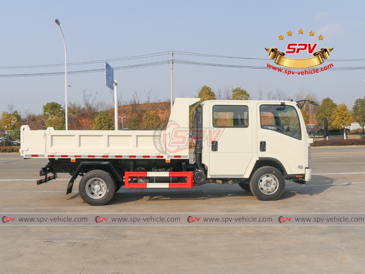 Tipping Truck ISUZU - R - Crew Cabin Tipping Truck ISUZU - R